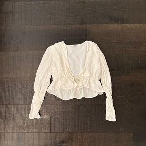 White Sunday best blouse